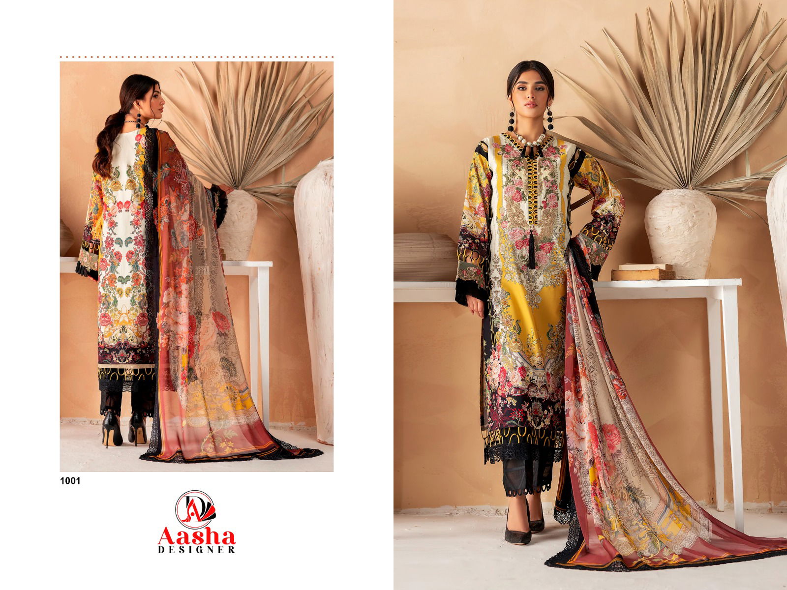 Aasha Ayazal Vol 1 Pakistani Salwar Suits Catalog